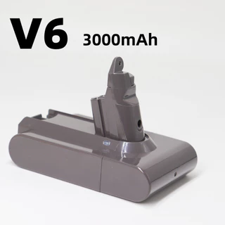 รับประกัน 2 ปี-แบตเตอรี่ ใช้สำหรับ Dyson V6 V7 V8 V10 เครื่องดูดฝุ่น 21.6V 3Ah Battery V6 Handheld Clean DC58 DC59 DC61
