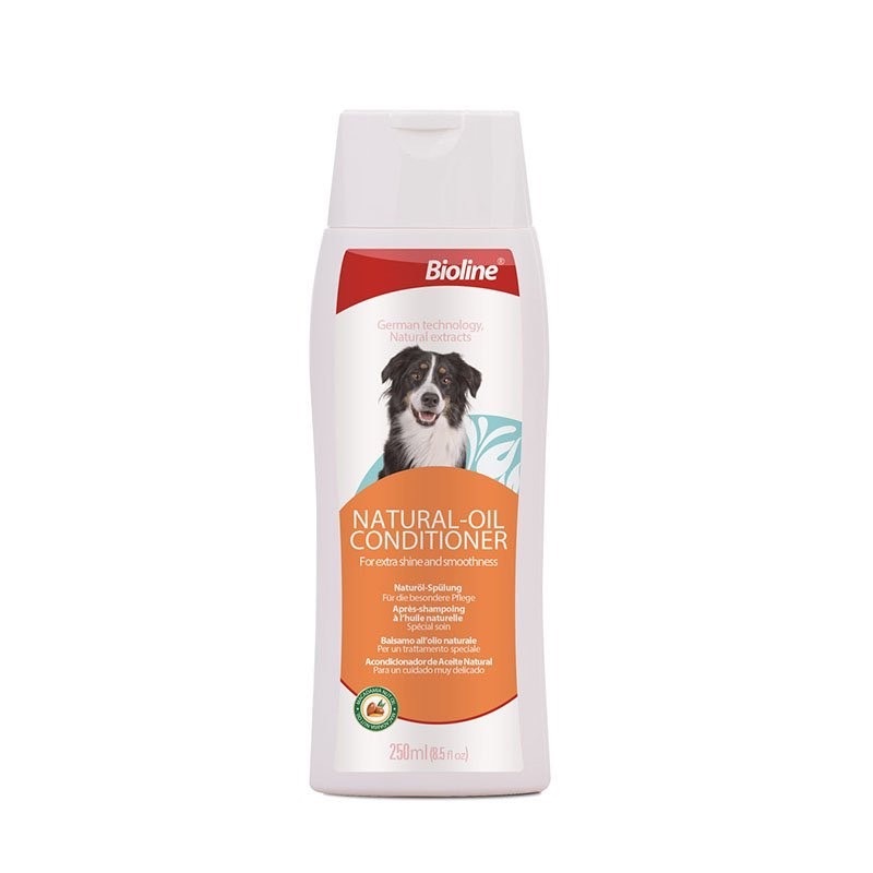 ครีมนวดขนสุนัข Bioline Natural-Oil conditioner 250 ml