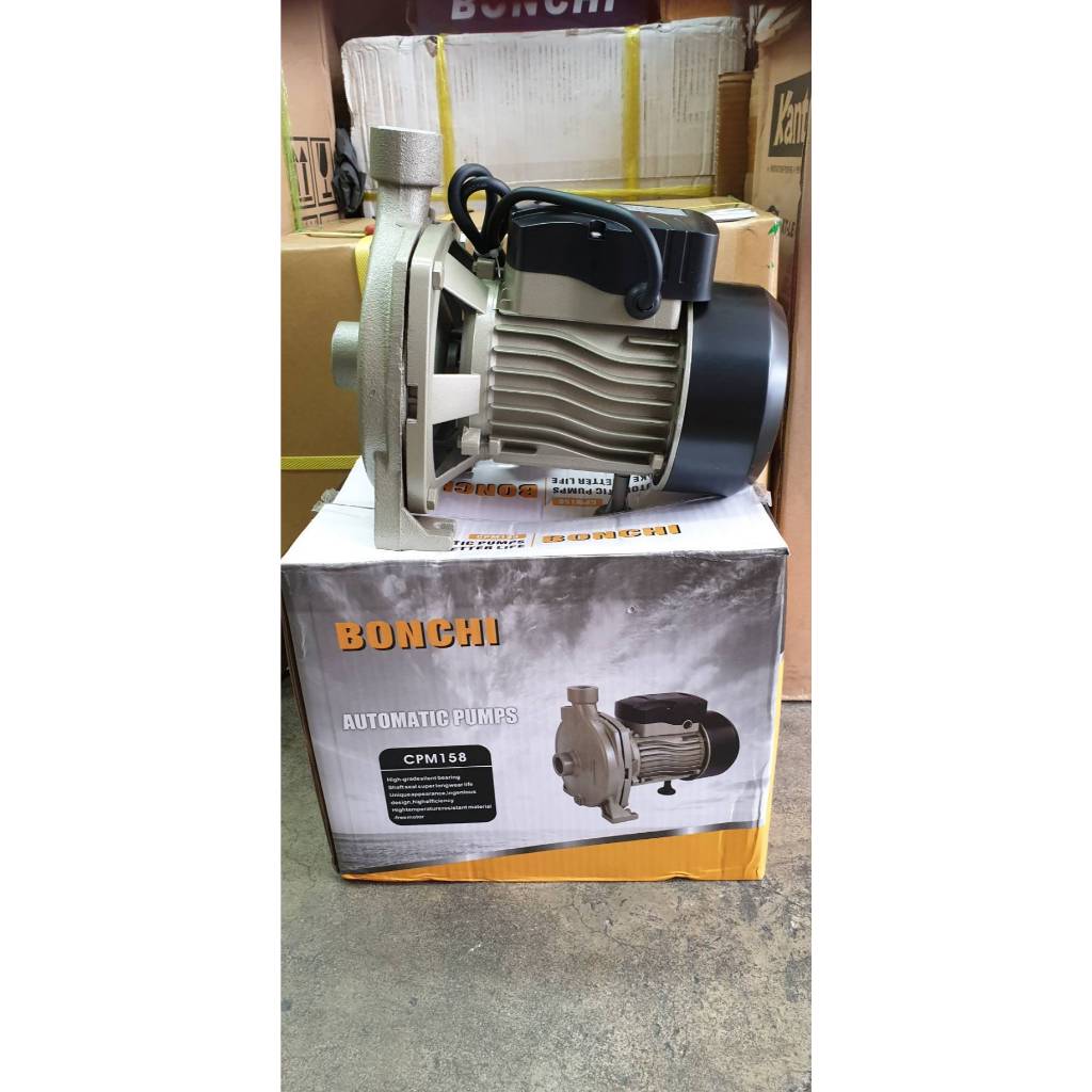 BONCHI ปั๊มน้ำ ปั๊มหอยโข่ง 750W ขนาด 1 นิ้ว คอล์ยทองแดงแท้ ทนทาน รุ่น CPM-158