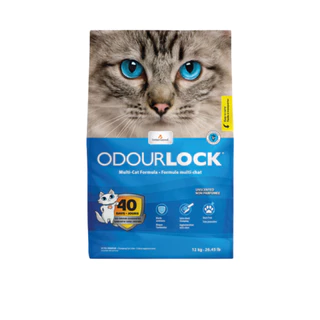 Odour Lock Ultra Premium Cat Litter - โอโดล็อก ทรายแมวหินภูเขาไฟเกรดอัลตราพรีเมี่ยม สูตรดั้งเดิม (12 Kg.)