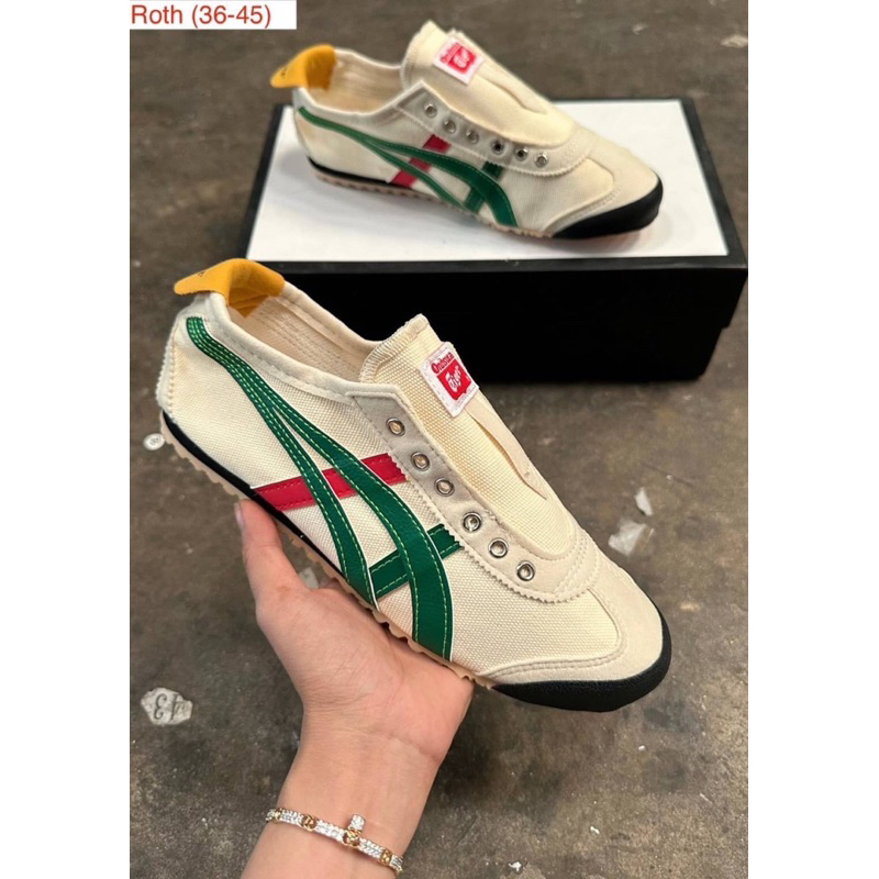 รองเท้าผ้าใบ รุ่นผ้าไม่มีเชือก สินค้าตรงปก100% เบาใสสบาย ใส่ได้ผู้ชายและผู้หญิง