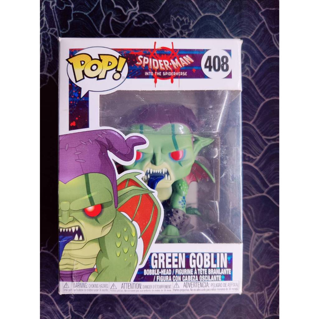 Funko Pop แท้ 100% !!! Spider-man Into the Spiderverse : Green Goblin [ กล่องตำหนิ ]