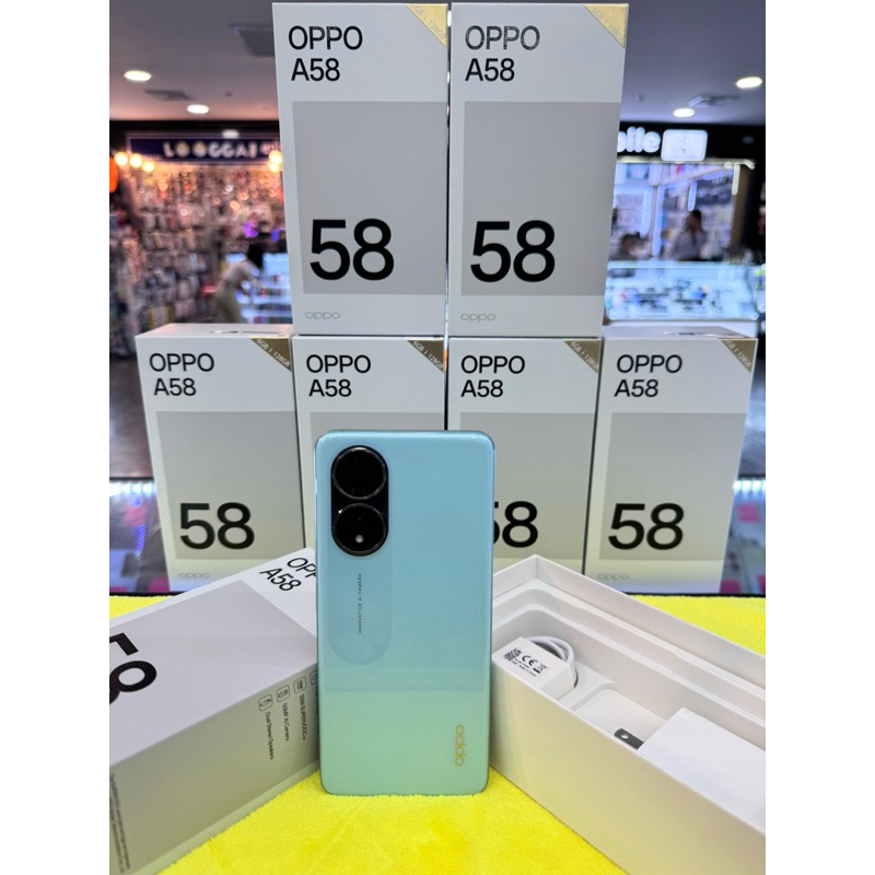 Oppo A58 Ram6/128 เครื่องใหม่ศูนย์ไทย