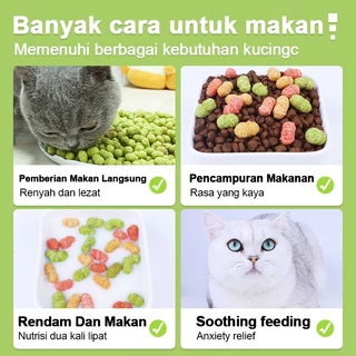 【CAT&DOG】ขนมบิสกิตแมวทำความสะอาดฟันสำหรับของว่าง 60 กรัมของอาหารสัตว์เลี้ยงบดฟันบิสกิตขนาดเล็ก