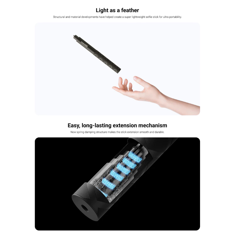 Insta360 Invisible Selfie Stick รุ่นใหม่ล่าสุด 114 cm. รับประกันศูนย์ 1 ปี thumbnail 5