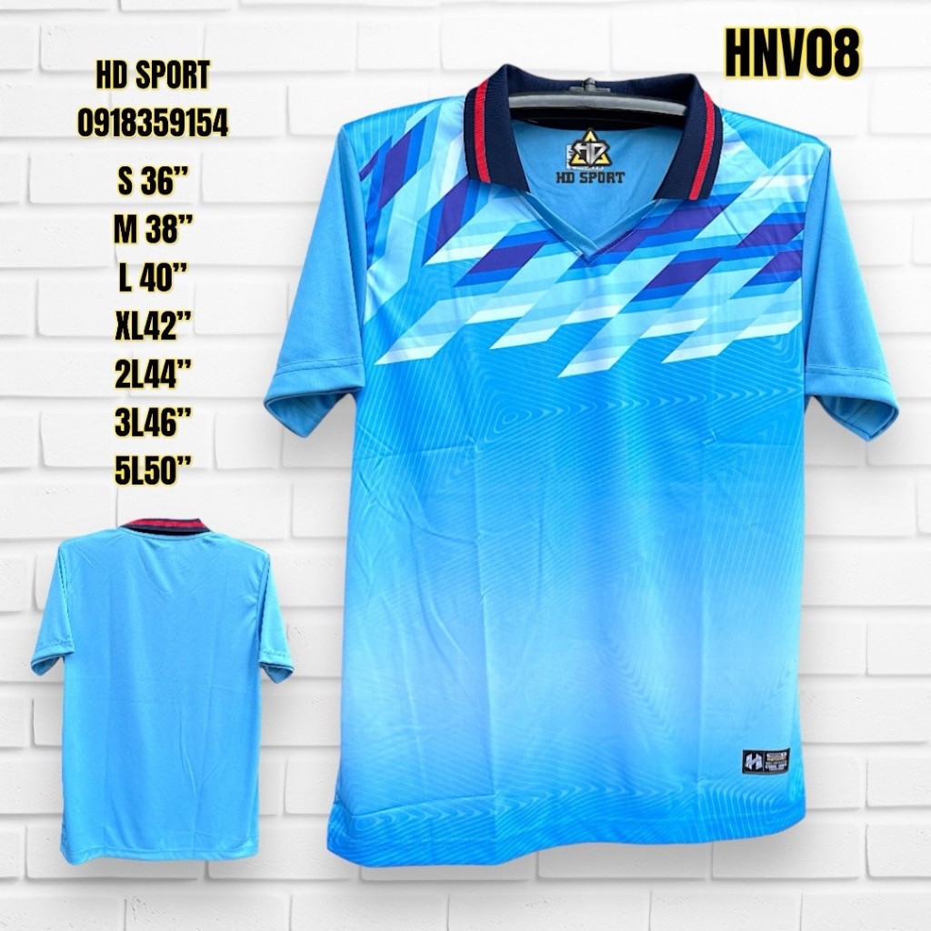 เสื้อกีฬา ฮันโนเวอร์ HNV 08 ผ้าไมโครโพลีเอสเตอร์เกรดพรีเมี่ยม เสื้อบอล วิ่งออกกำลังกาย แห้งเร็ว ระบายอากาศได้สวมใส่สบาย