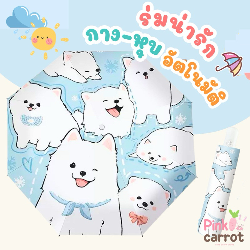 *พร้อมส่ง* ร่มอัตโนมัติ กาง-หุบอัตโนมัติ มีลายให้เลือกเยอะมากกก! มีถึง 3 รุ่น ออโต้ มินิ มินิออโต้