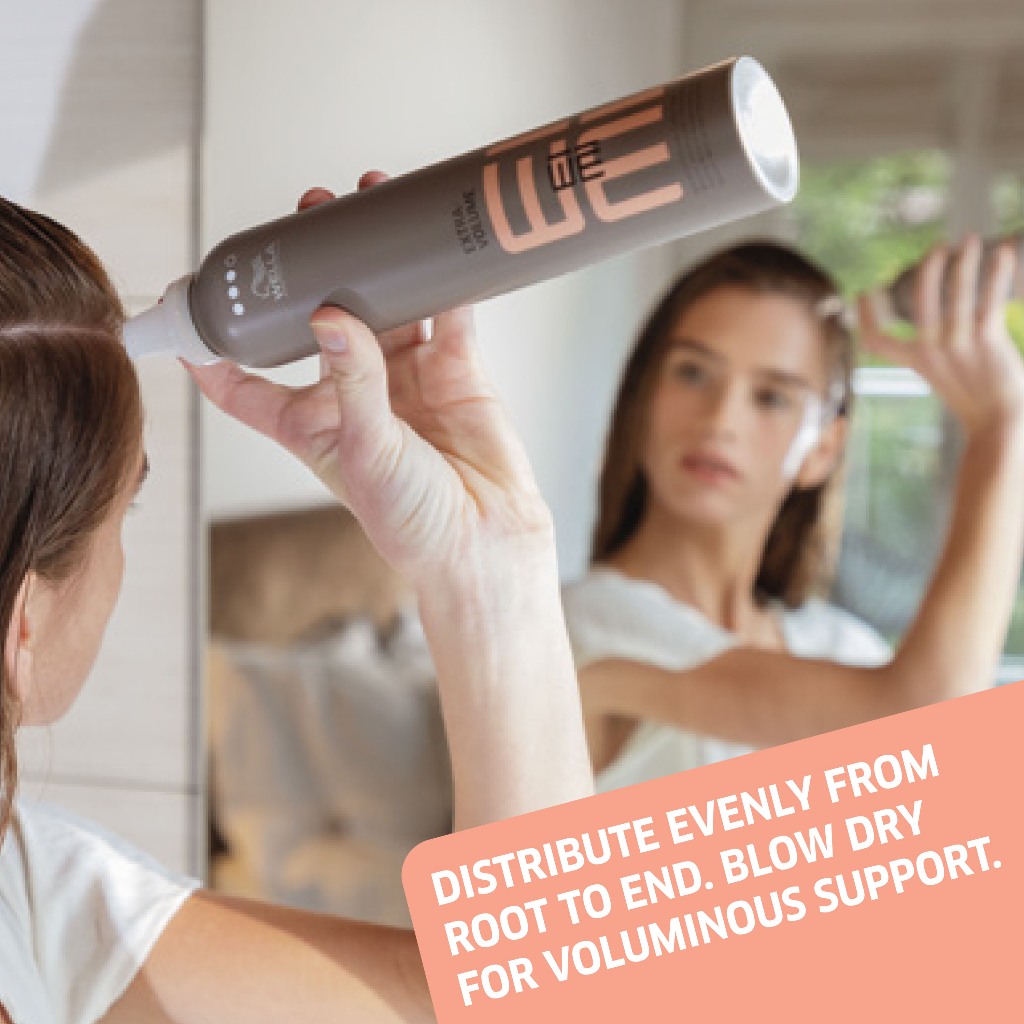 Wella Professionals ไอมี่ เอ็กซ์ตร้า วอลลุ่ม 300 มล. มูสเพิ่มวอลุ่มอยูทรงปานกลาง EIMI Extra Volume 300ml. - รูปที่ 3