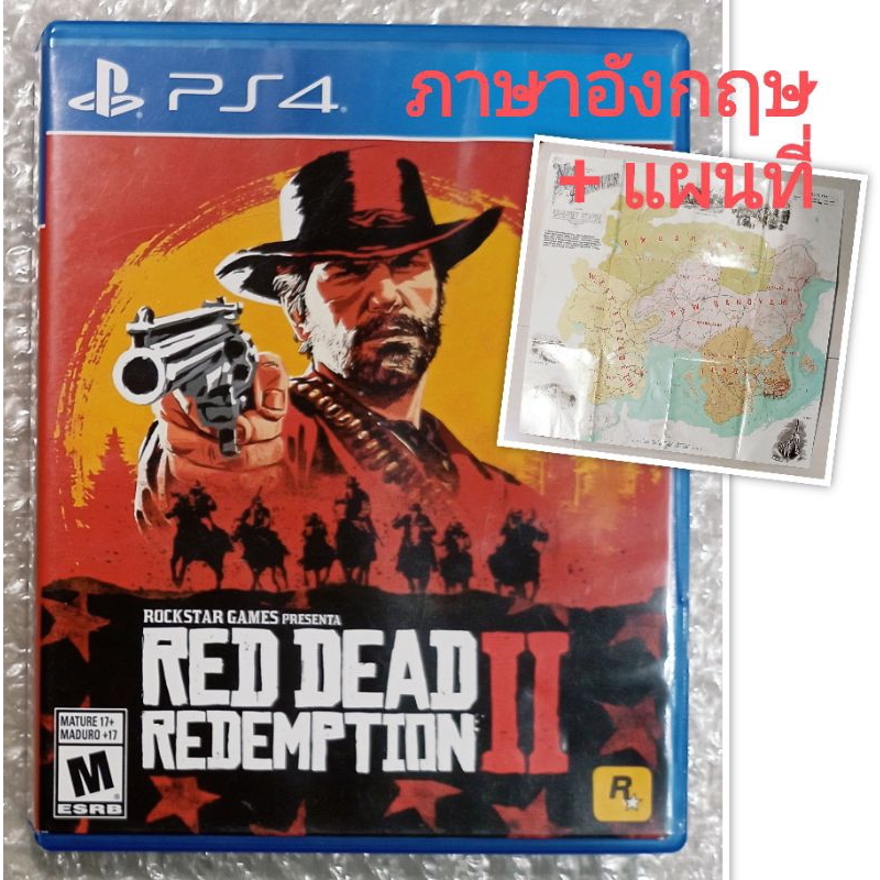 RED DEAD REDEMPTION II ภาษาอังกฤษ EN PS4 ROCKSTAR COWBOY ENGLISH PLAYSTATION 4 คาวบอย REDDEAD 2 DEAD