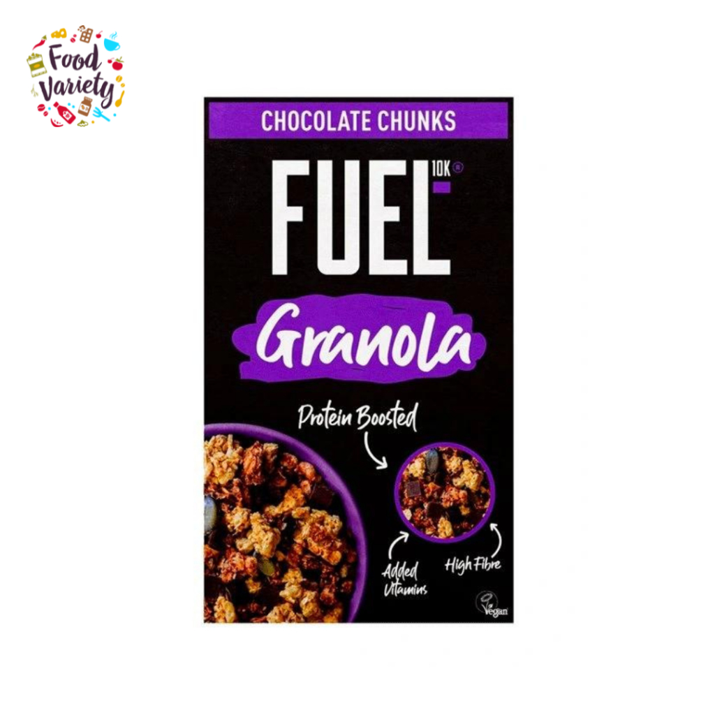 FUEL Protein Boosted Chocolate Chunks Granola Cereal 400g
