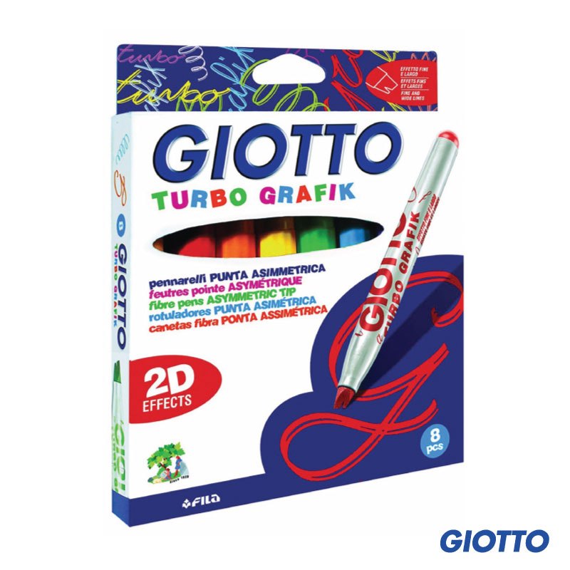 ปากกาเมจิกกราฟฟิก (GIOTTO Turbo Grafik)