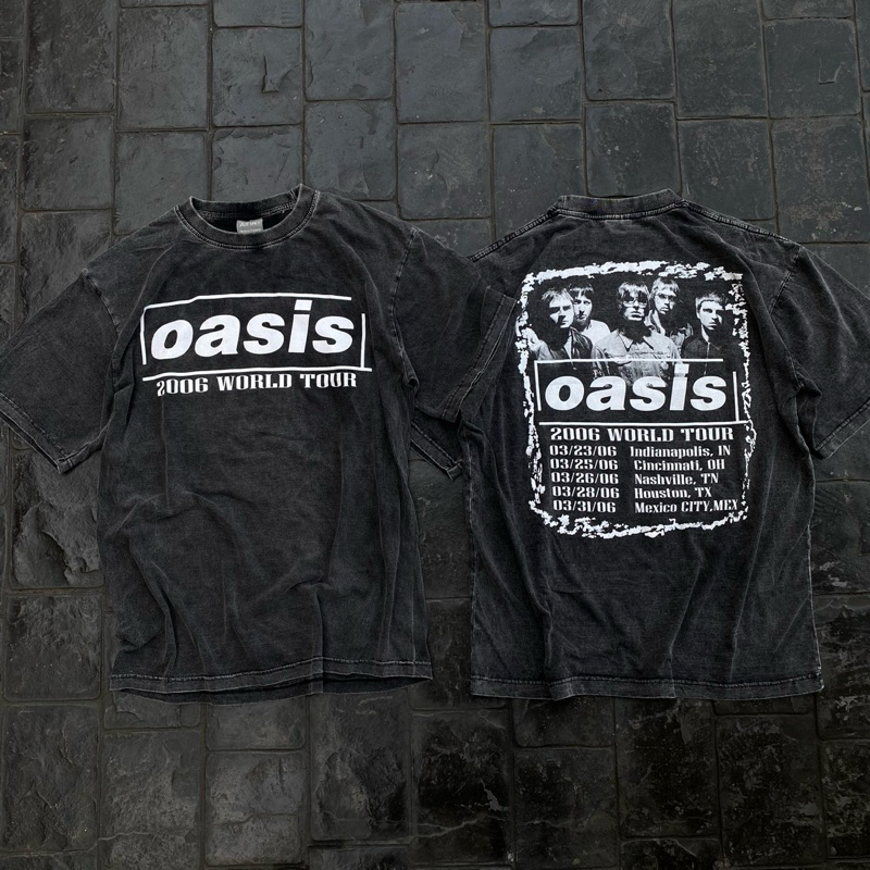 SIS.ON | พร้อมส่ง Oversize เสื้อยืดโอเวอร์ไซส์ ผ้าฟอกวินเทจ Oasis