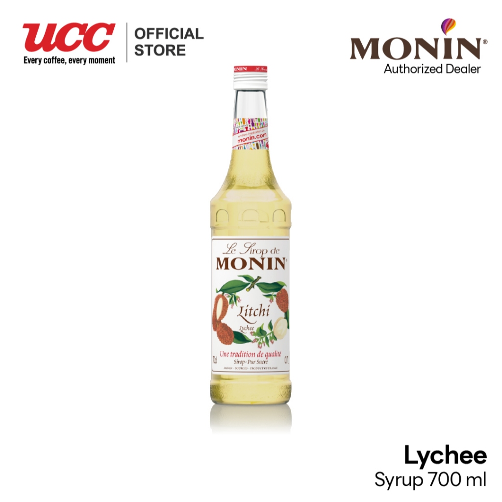 MONIN Lychee Syrup น้ำเชื่อมกลิ่นลิ้นจี่ 700ml.