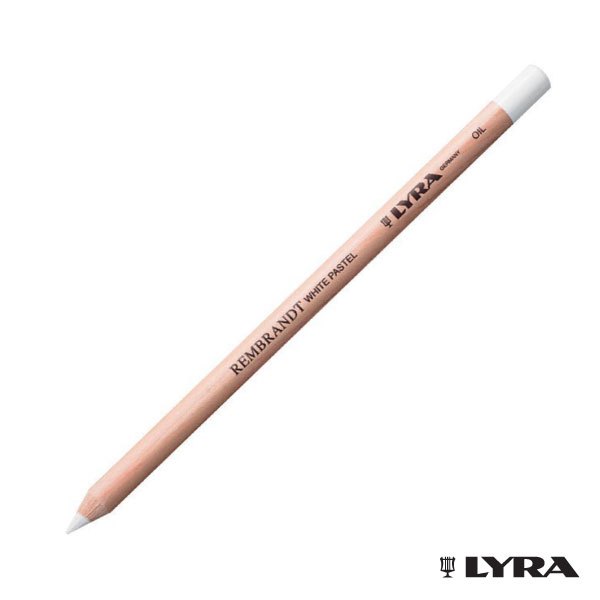 ดินสอสเก็ตช์ภาพสีขาวเนื้อมัน LYRA Rembrandt White Pastel (Oil)