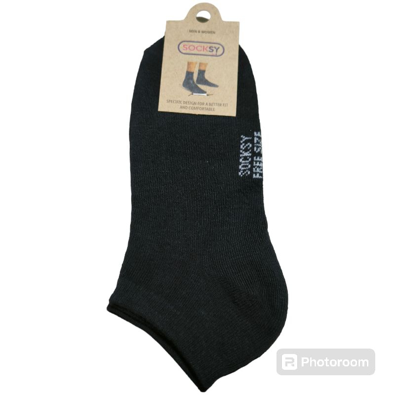 ถุงเท้าข้อสั้น(ตาตุ่มpj) socksy ขนาดฟรีไซส์ ถุงเท้าคุณภาพดี เนื้อนุ่ม (แพ็ค 5/10คู่) ราคา ถูกที่สุด ดีลบีเคเค แกลเลอรีภาพที่ 4