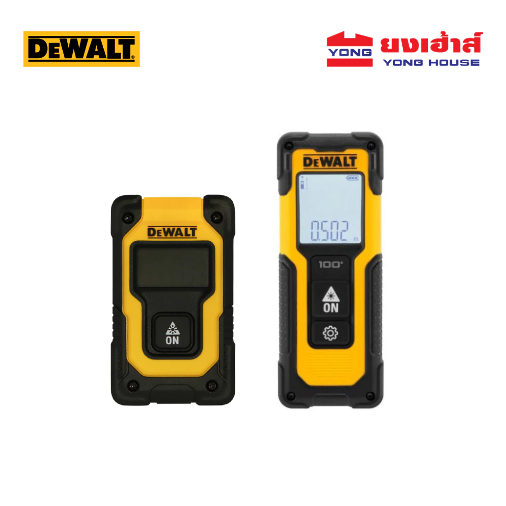 DEWALT เลเซอร์วัดระยะ 16 เมตร รุ่น DW055PL 30 เมตร รุ่น DWHT77100 เลเซอร์