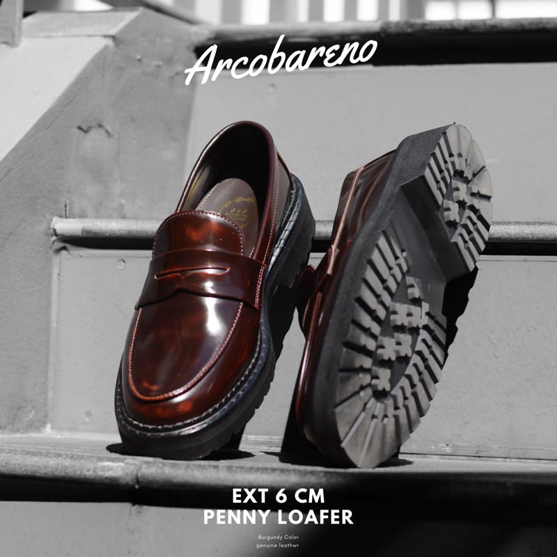 509 EXT 6 cm Penny Loafer Burgundy