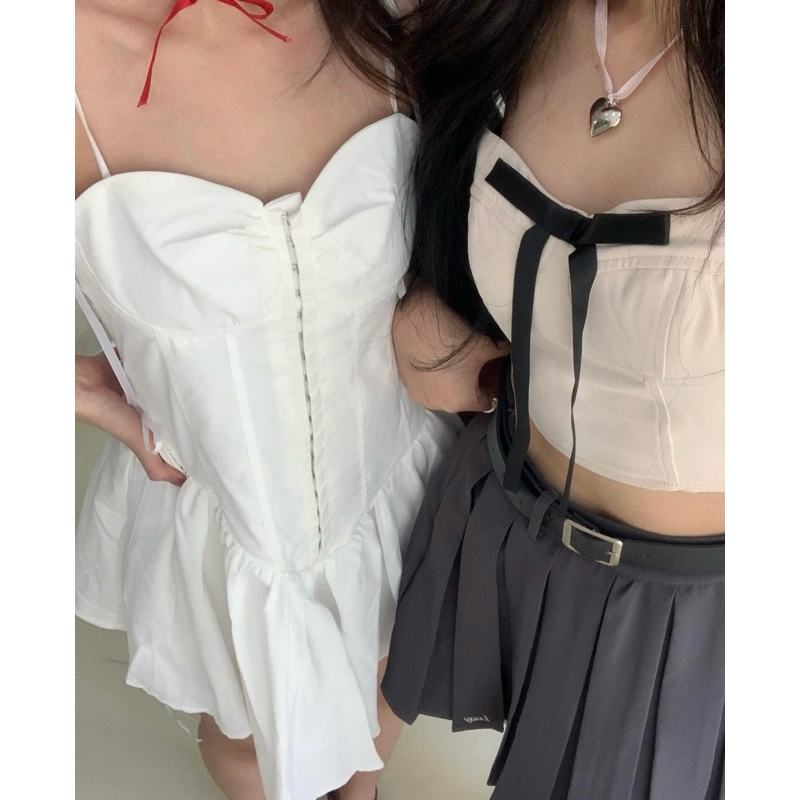 LAAYHOUSE , LAAY | Fairy Dress , Irelina , Charcoal Tennis skirt