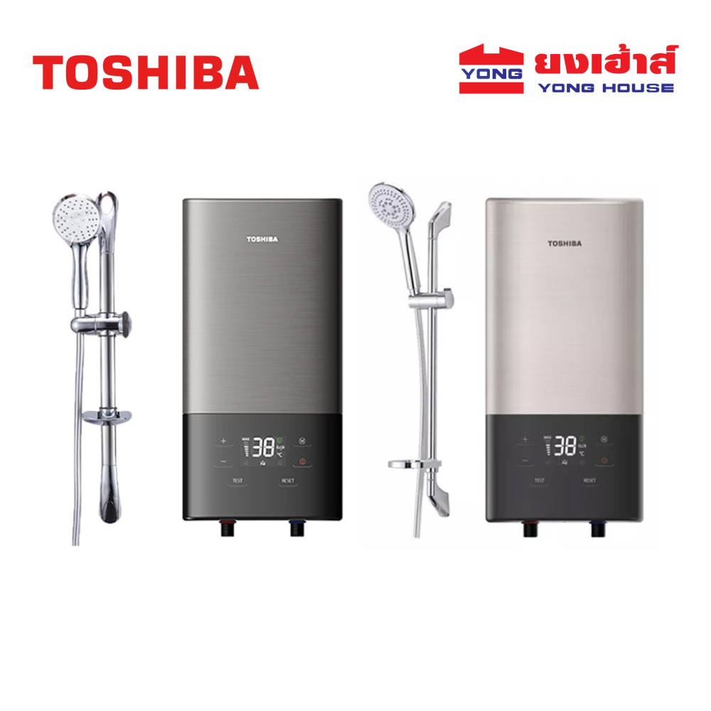 TOSHIBA เครื่องทำน้ำอุ่นดิจิตอล รุ่น TWH-38EXNTH(T) ขนาด 3,800W รุ่น TWH-45EXNTH(G) ขนาด 4,500W