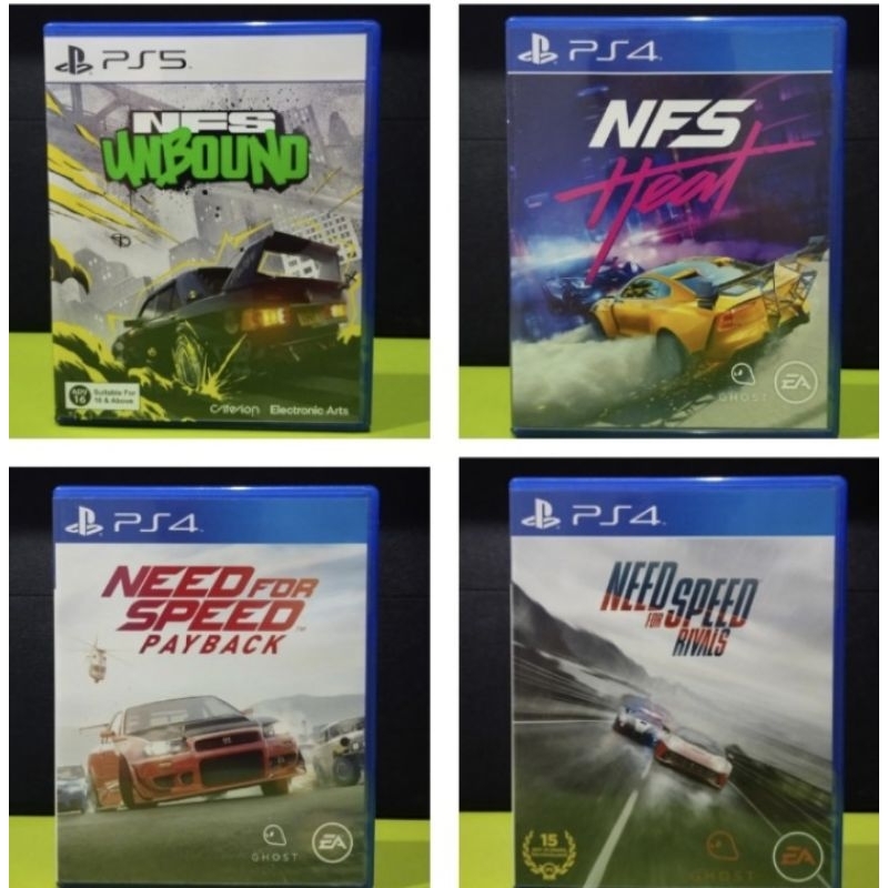 [พร้อมส่ง] {รวมแผ่น need for speed} Ps4-Ps5 game: Need for speed Unbound( มือ2) โซน3 เอเชีย