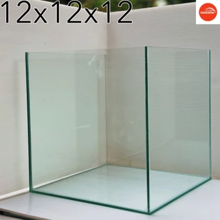 ตู้ปลาขนาด 12x12x12นิ้ว ตู้ไม้น้ำ กระจกหนา5มิล ลายหินอ่อน สินค้ามีประกัน พร้อมส่ง!!
