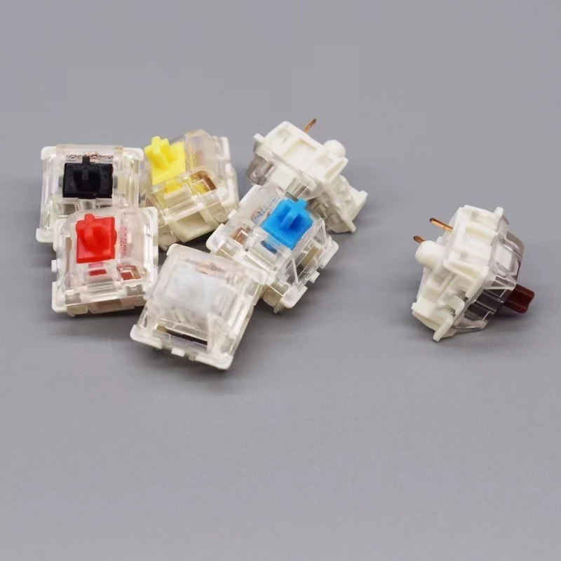 Switch Blue Switch,Red Switch kang whiteปุ่มสวิตช์ Mechanical Keyboard (SwitchแบบCherry Mx)3ขา 5 ขา thumbnail 5