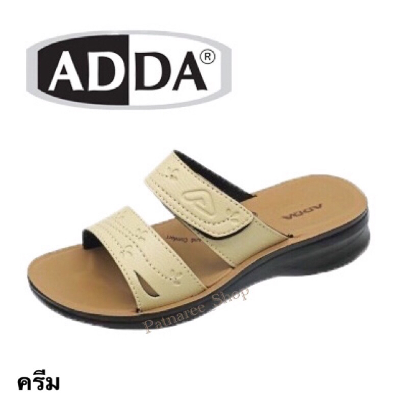 ⭐️พร้อมส่ง⭐️ADDA รุ่น 74818 รองเท้าแตะลำลองแบบสวม สำหรับผู้หญิง ไซส์ 36-40