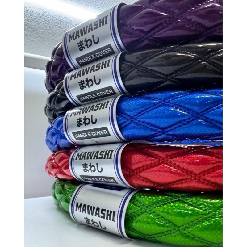 นวมพวงมาลัย รถบรรทุก || ยี่ห้อ MAWASHI || รถ: Deca 270 / 320, Rocky, สิงห์ไฮเทค, โปรเฟีย || ขนาด 49 ซม. (19 นิ้ว)