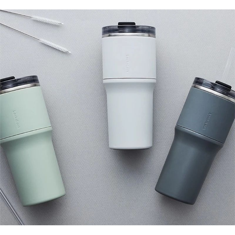 Locknlock​ แก้วน้ำเก็บอุณหภูมิ​ Metro​ Drive Tumbler​ (ความจุ​ 650 ml.)​