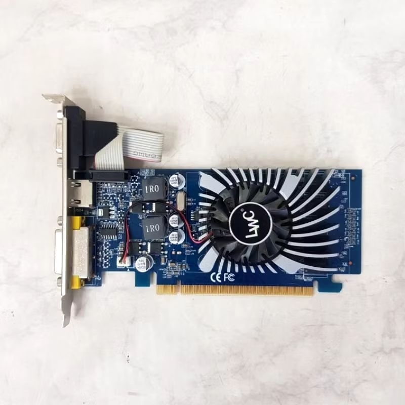 VGA GT210 1GB DDR2 (VGA,DVI,HDMI) Used.