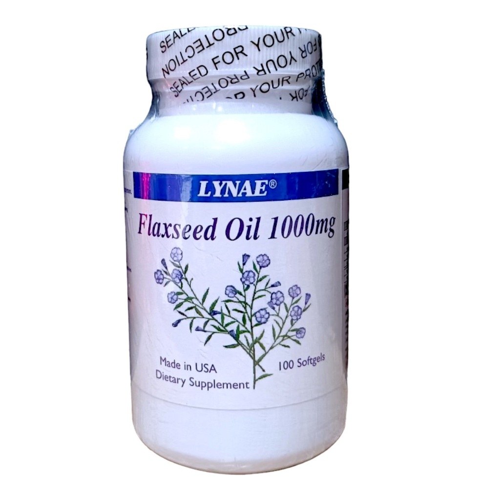 Vital-m flaxseed oil 1000 mg. 60 softgels Lynae flaxseed oil 1000 mg.100softgels ราคา ถูกที่สุด ดีลบีเคเค แกลเลอรีภาพที่ 3