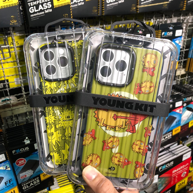 🎉YOUNGKIT เคสโทรศัพท์มือถือ แม่เหล็ก กันกระแทก รุ่น 14ProMax / 15ProMax