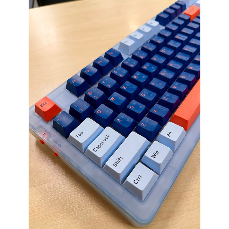 (มือสอง) JamesDonkey RS6 Hotswap Mechanical Keyboard คีย์บอร์ดไร้สาย 3 mode Bluetooth James Donkey
