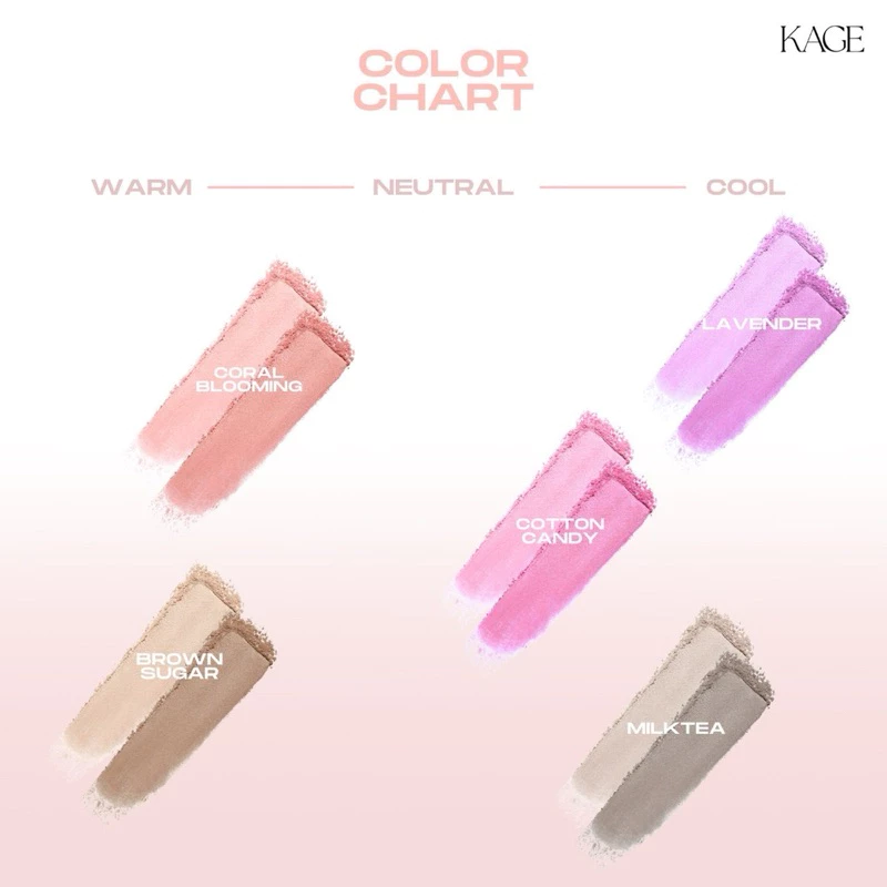 KAGE BUNNY CHEEK POP และ BROWNIE SHADING POWDER thumbnail 3