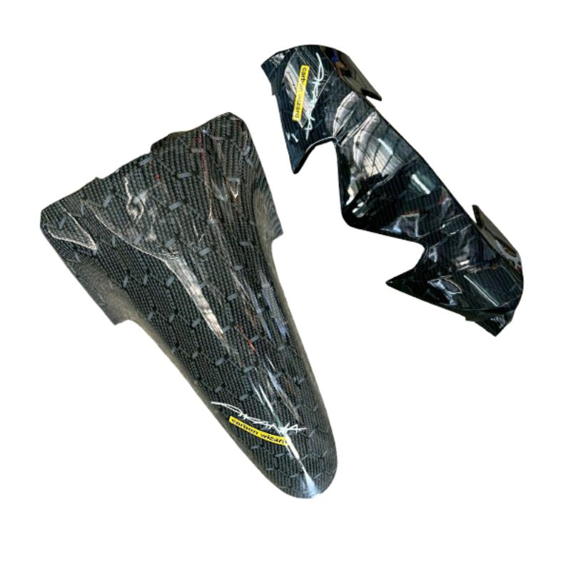 บังโคลนหน้าเวฟ110i+หน้ากากบนเวฟ110i ปี 2009-2018 รังผึ้ง มาเป็นเซต จัดส่งวันต่อวัน