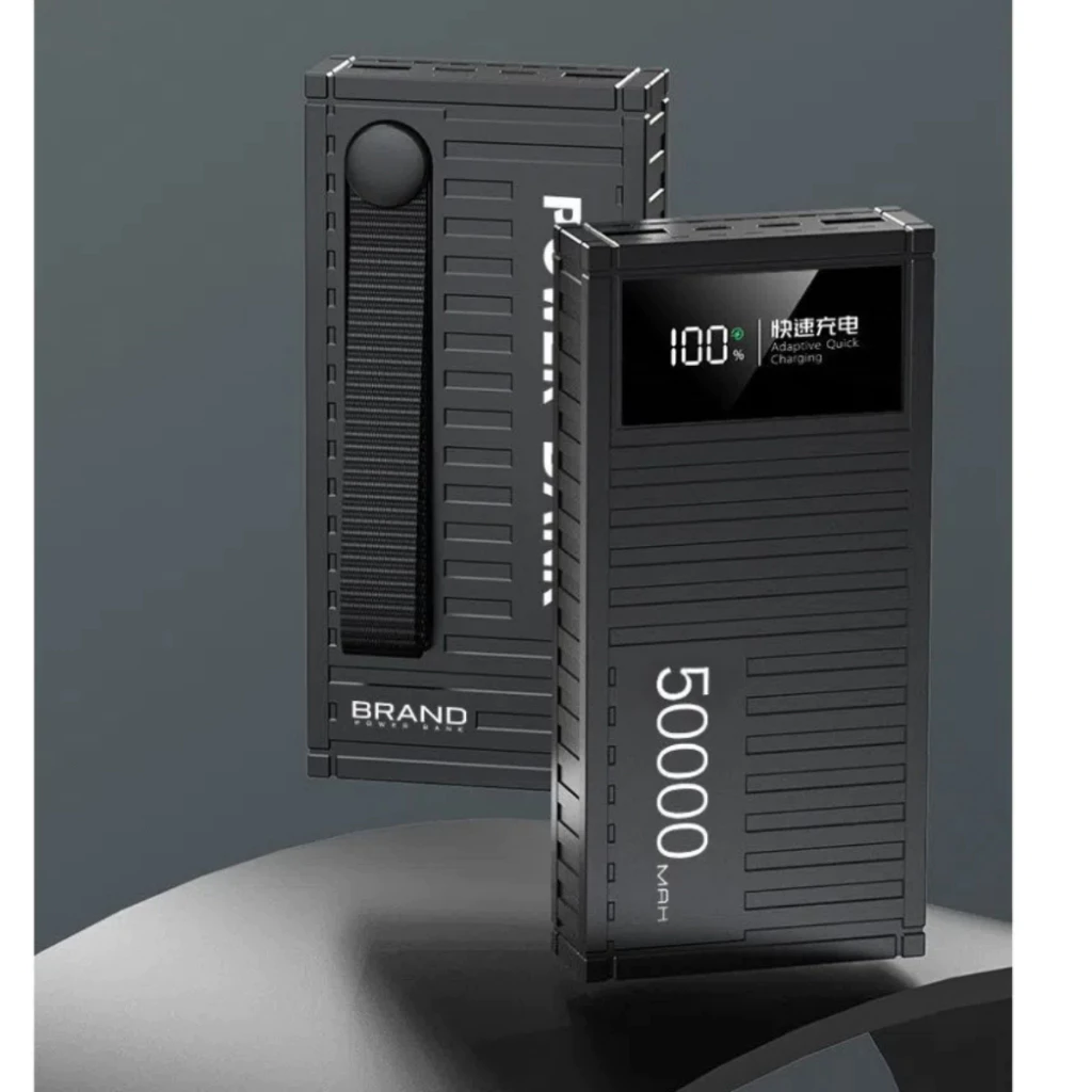 【50000mAh/80000mAh】พาวเวอร์แบงค์ ชาร์จเร็ว 66W PD66W 5 เอาต์พุต แบงค์คอนเทนเนอร์ พาวเวอร์แบงค์/จัดส่งจากกทม