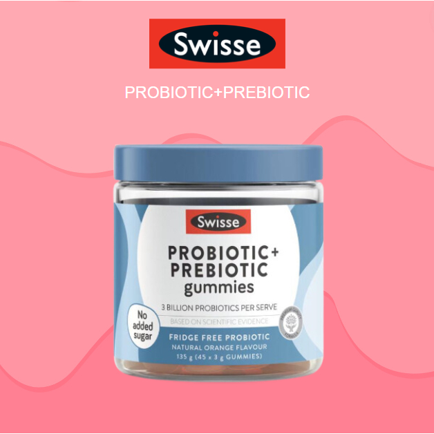 Swisse Probiotic & Prebiotic Gummies Exp.05/2025