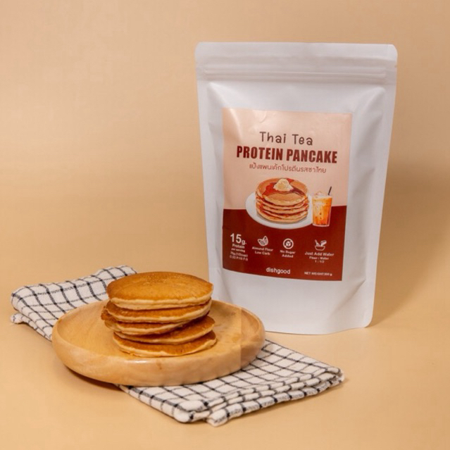 แป้งแพนเค้กโปรตีนรสชาไทย (Thai Tea) Protein Pancake Mix ราคา ถูกที่สุด ดีลบีเคเค แกลเลอรีภาพที่ 4