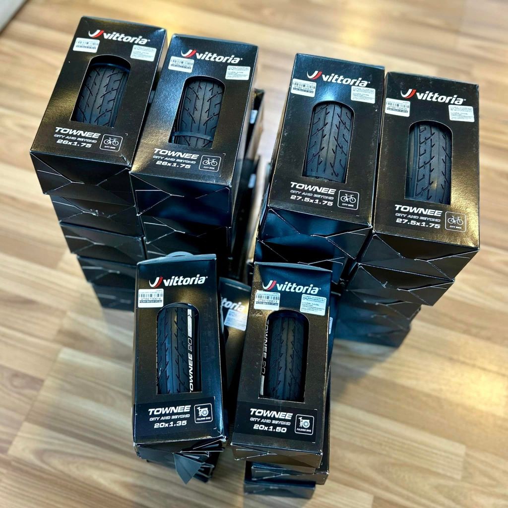 Vittoria Townee ยางนอกขอบพับ 27.5",26",20",16" สำหรับเสือภูเขาทางเรียบ ซิตี้ไบค์ ไฮบริด รถพับ