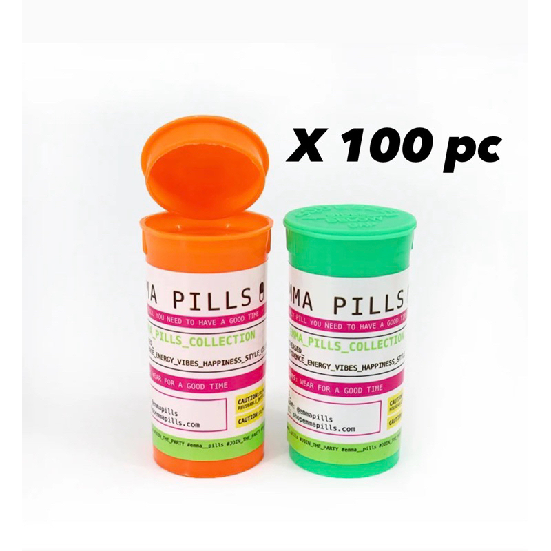 กระปุกฝาบีบเก็บลิ่น 100% สูญญากาศ 100 ใบ  💊 🌿   เก็บ ยา ช่อดอก สร้างแบรนด์ ( มีของพร้อมส่ง 1-2 วัน )