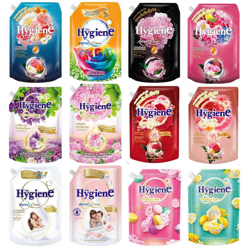 3 ถุง ไฮยีนเอ็กซ์เพิร์ทแคร์ น้ำยาปรับผ้านุ่มสูตรเข้มข้นพิเศษ 480 มล.