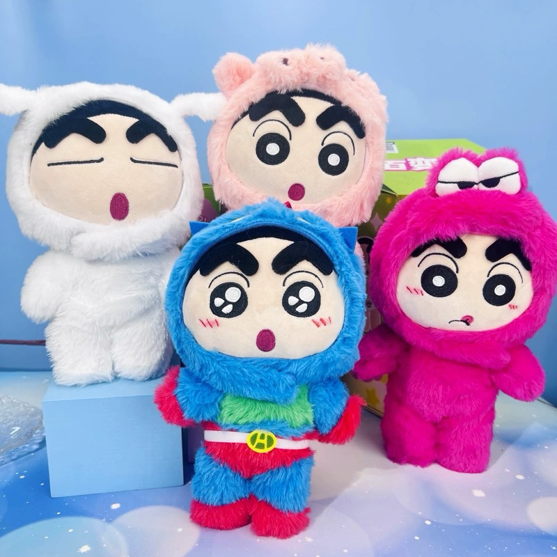 พร้อมส่งจากไทย ♡แบบเลือกตัว+จุ่ม♡ LDCX Crayon Shinchan - ชินจังเปลี่ยนชุดได้ กล่องสุ่มชินจัง