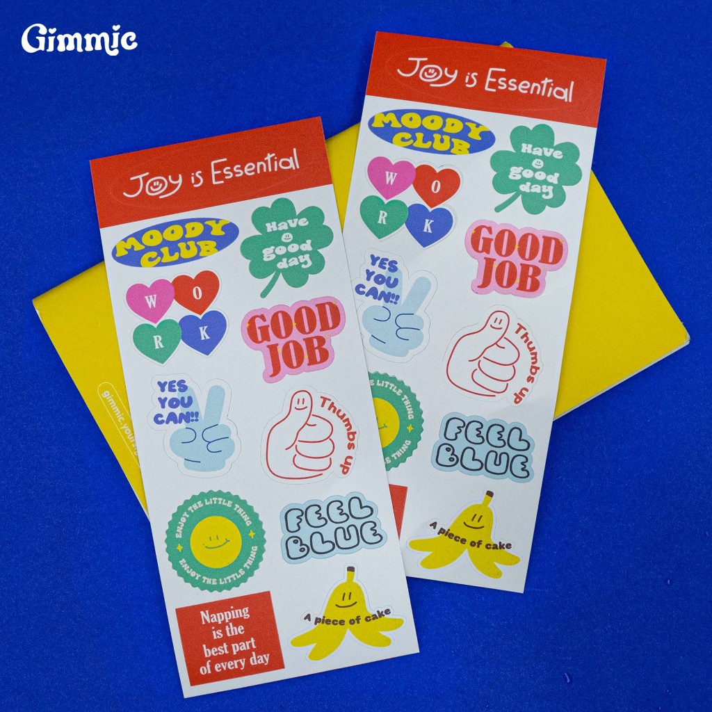 NEW COLLECTION STICKER "OMG!" & "JOY IS ESSENTIAL" สติ๊กเกอร์คอลเลคชั่นใหม่ 2 ลาย พกความน่ารักมาเต็มพิกัด