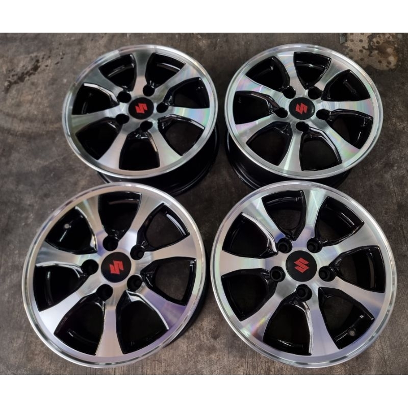 แม็ก ขอบ 15"  5 รู 114 ใส่ suzuki carry suzuki ertiga suzuki apv