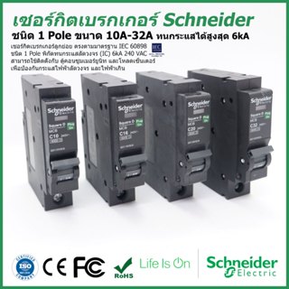 เซอร์กิตเบรกเกอร์ ลูกย่อย ชไนเดอร์ 1P 10A-32A Circuit Breake…