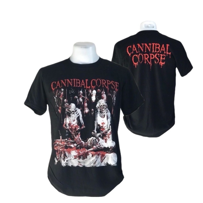 เสื้อวง Cannibal Corpse T-Shirt ลาย BUTCHERED AT BIRTH (EXPLICIT)(2019) ลิขสิทธิ์แท้ EU