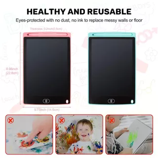 🔥ปากกาฟรี 🔥กระดานเขียน กระดานลบได้ LCD Writing Tablet 12 นิ้ว สีรุ้ง ไอแพดของเล่น ของเล่นเสริมพัฒนาการ ของขวัญสำหรับเด
