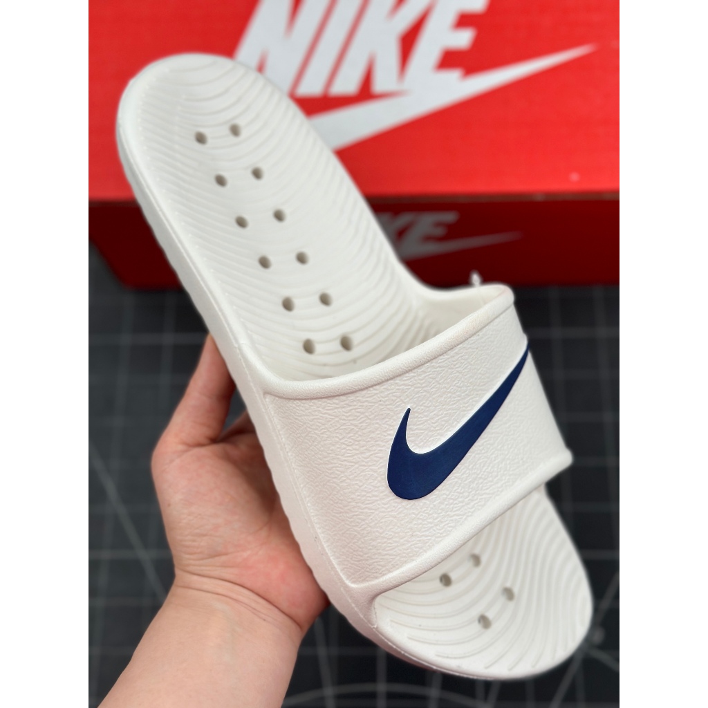 Stussy x Nike Benassi รองเท้าแตะผู้ชายและผู้หญิงรองเท้าแตะชายหาดขนาด 36-45