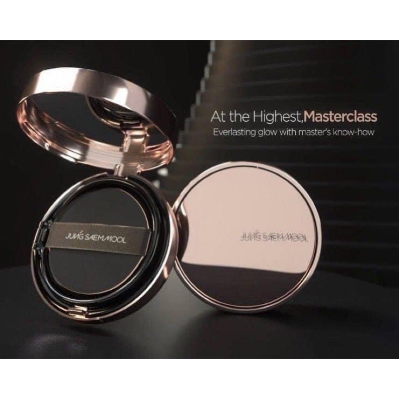 คุชชัน Jung Saem Mool Masterclass Radiant Cushion แยกขาย Refill 15g SPF50+/PA+🧡+แถม ที่ทาตาฟองน้ำ 1 ชื้น