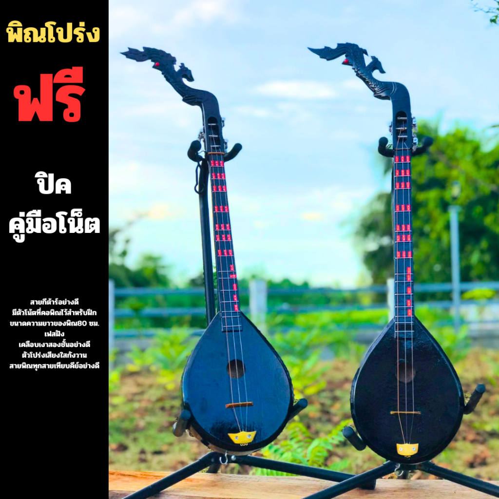 พิณโปร่งแบบฝึกหัดอย่างดีแถมฟรีคู่มือปิคดีด